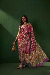 Womens Fashion Ethnic Peach Color Sarees-MLSHWSA1160PCH0ONE